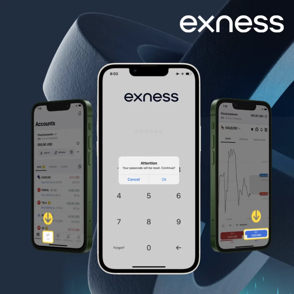 Exness supports multiple currencies